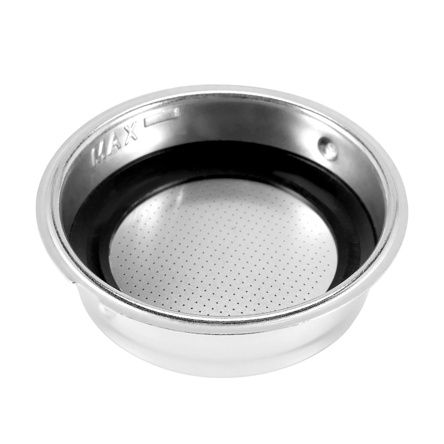 Friendly Detachable Stainless Steel Coffee Filter Basket Strainer Coffee Machine Accessories for Home Office(Single Cup)#A66K