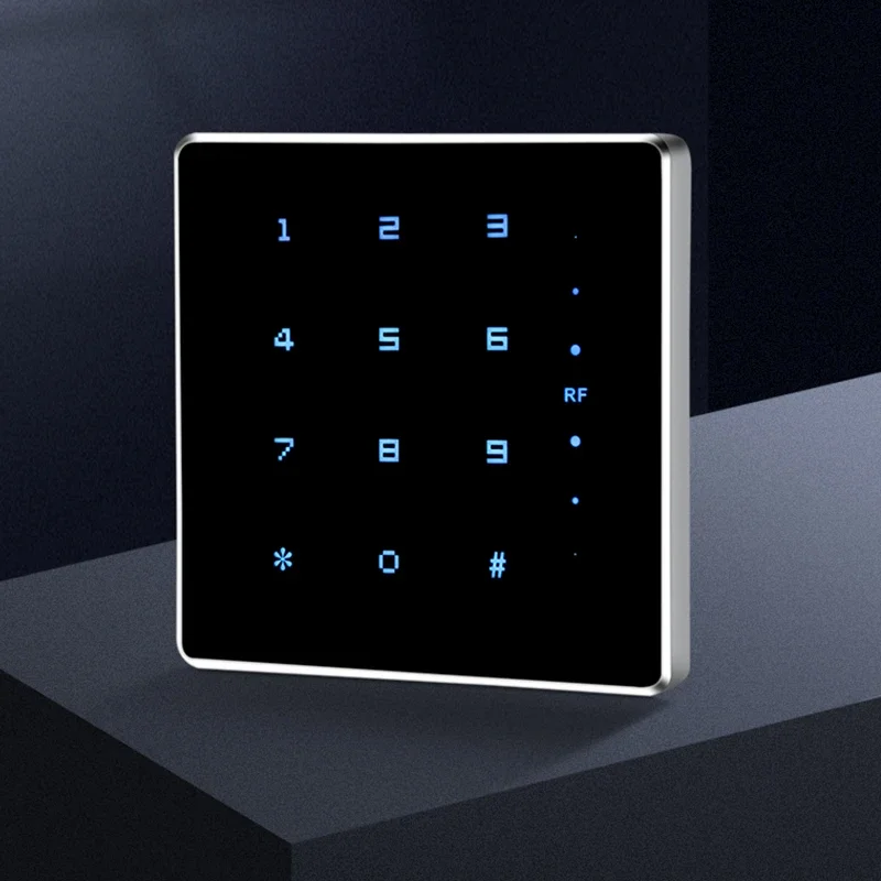 Metal ultra-thin touch card reader NFC access control Wiegand 26/34 125khz key card reader13.56mh zsmall Internet of Thing devic