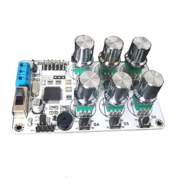 Botão rotativo Servo Driver, Controlador PWN, Proteção de sobrecorrente, Servo Tester para Arduino, DIY Robot Arm Board, 6 8 canais, 6 canais, 8 canais