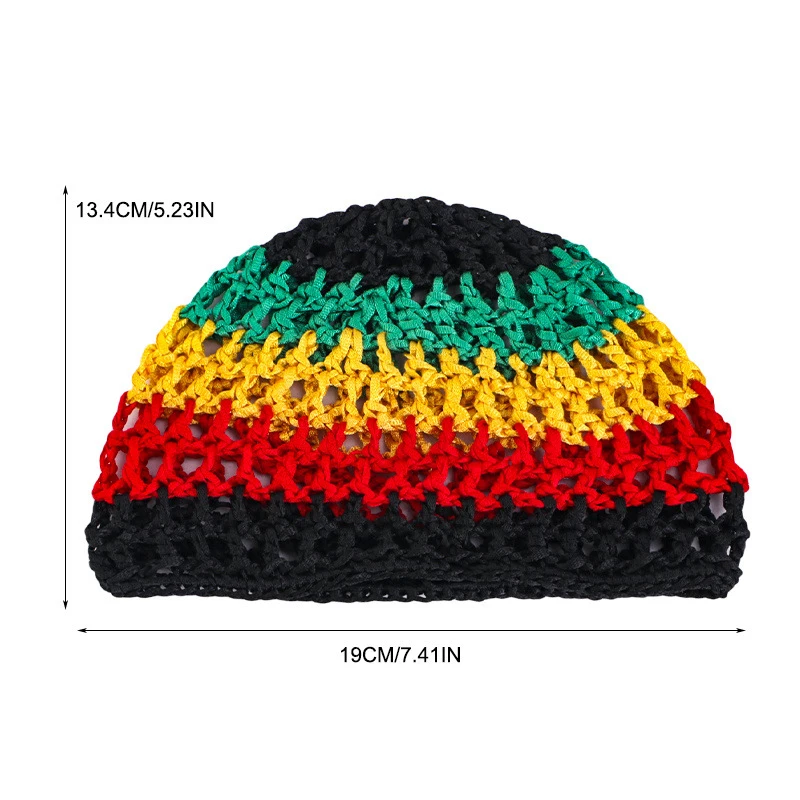 Women Men Mesh Hair Net Caps handmade Crochet Kufi Cap Hair Net for Sleeping Night Turban Prayer Hat Chemo Hats Snood Islamic
