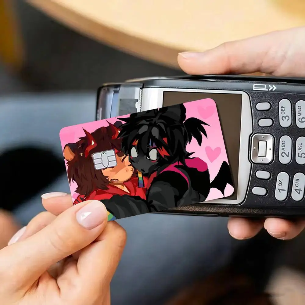 Game SpokeIsHere Spoke  Credit Card HD Stickers Small Chip Waterproof Sticker Game Card Decal Gift