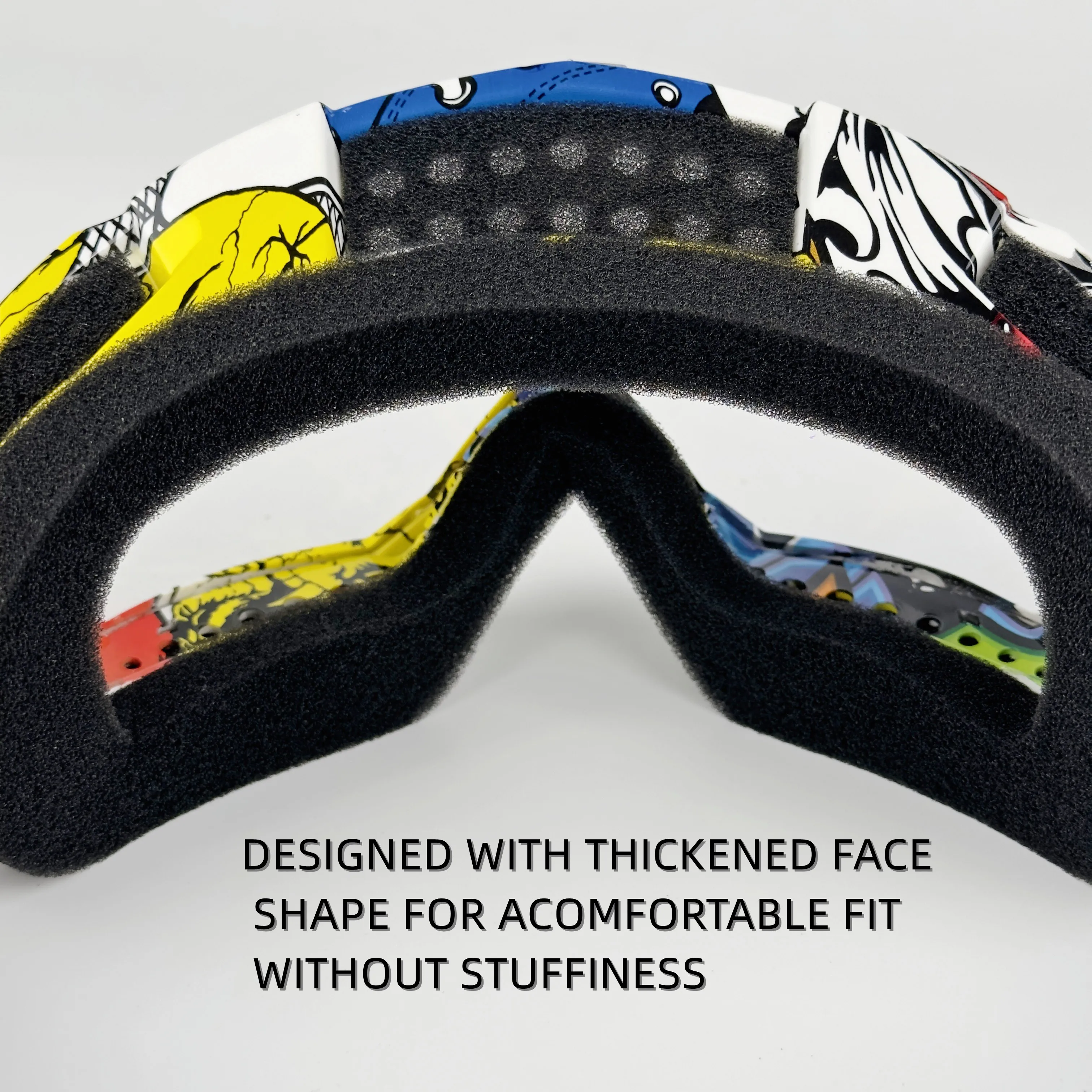 Gafas de carreras de Motocross para deportes al aire libre, gafas todoterreno, MTB, ATV, accesorios para casco de ciclismo