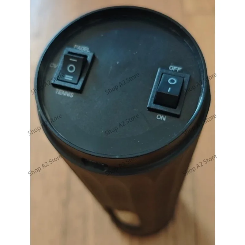 Automatic tennis ball pressurized tank, pressure holding tank, adjustable portable tennis ball repair tank, black