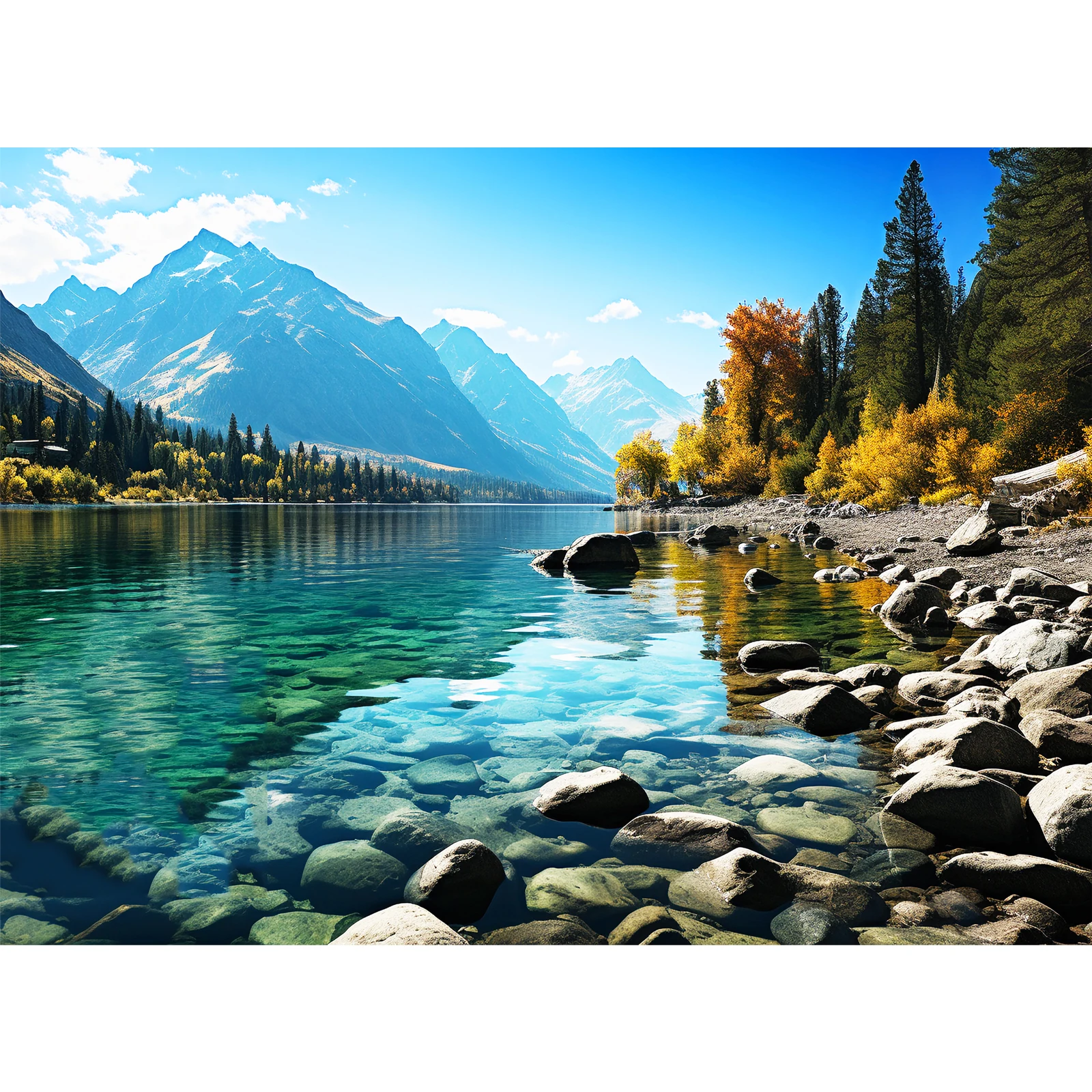 

Landscape Camping Vacations 500/1000/1200/2000 PCS Jigsaw Puzzles Family Activity Games for Gameroom Bedroom Home Decor Gifts