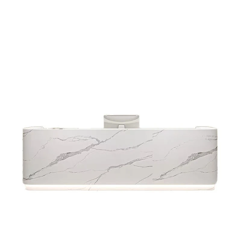 Simple cream style beauty salon checkout page medical beauty dental clinic bar table clothing store yoga studio company front de