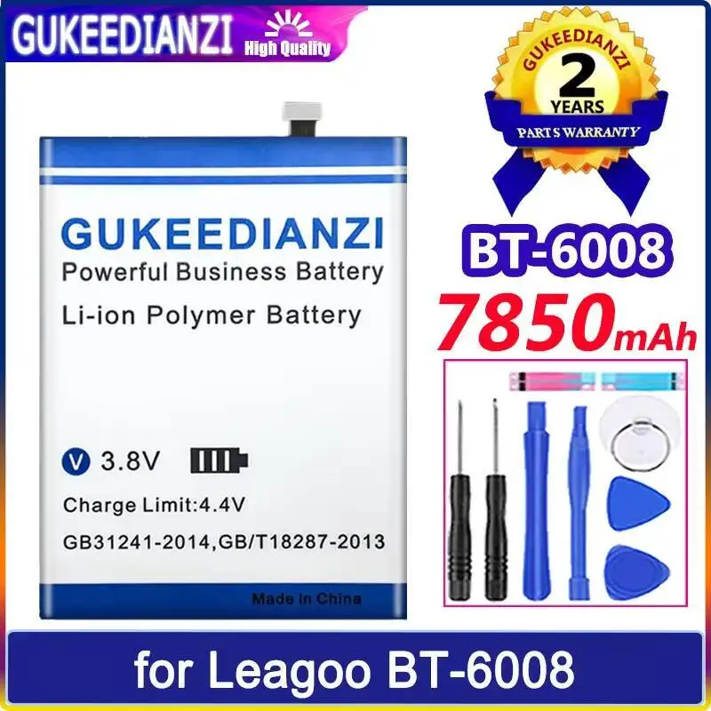 

7850Mah Environmentally Friendly For Leagoo BT-6008 Mobile Phone Battery