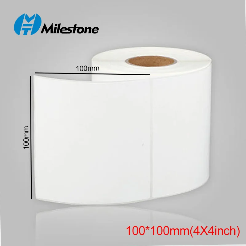 Adhesive Shipping Label Waterproof Thermal Label Thermal Transfer Label Sticker Small Ticket Paper