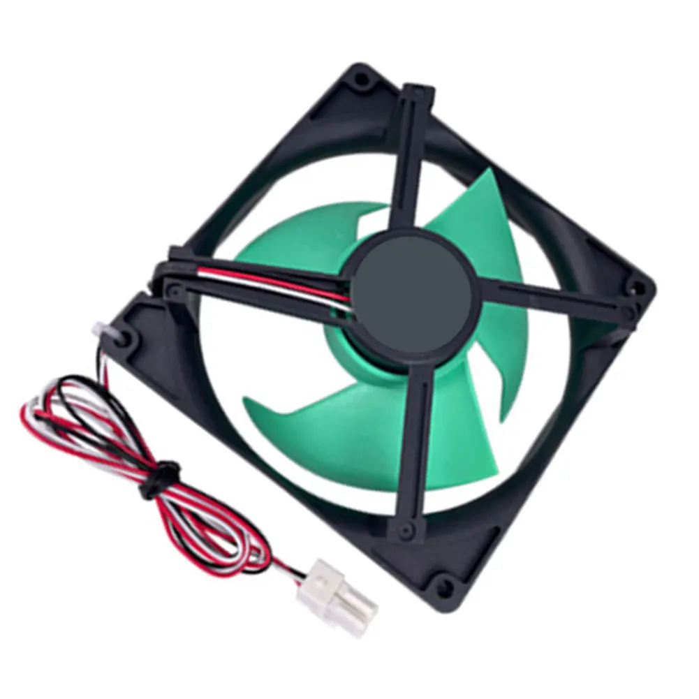 Refrigerator Cooling System Evaporator Fan Motor DC15V Replacement Compatible with FBA12J15V Heat Sink Fan Applications