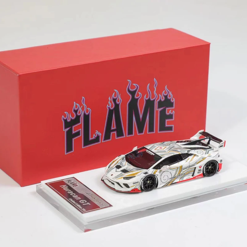 

In stock: 1:64 Lamborghini LP610 GT Hurricane Calf die-cast simulation resin car model, boys' toy, adult collectible ornament.