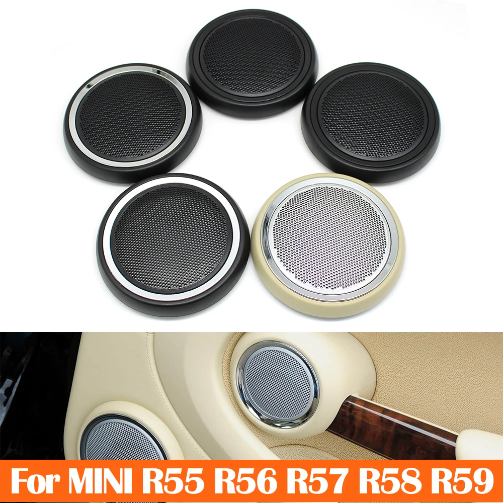 Car Front Door Left Right Woofer Speaker Grille Cover For Mini Clubman R55 Coupe R58 Hatchback R56 Convertible R57 Roadster R59