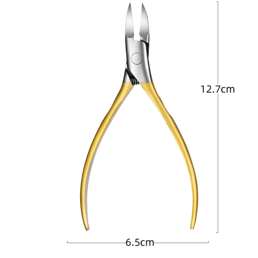 1 Stück Nagelhautschneider, professionelle Maniküre- und Pediküre-Nagelhautentferner-Werkzeuge, Nagelhautschneider aus Edelstahl