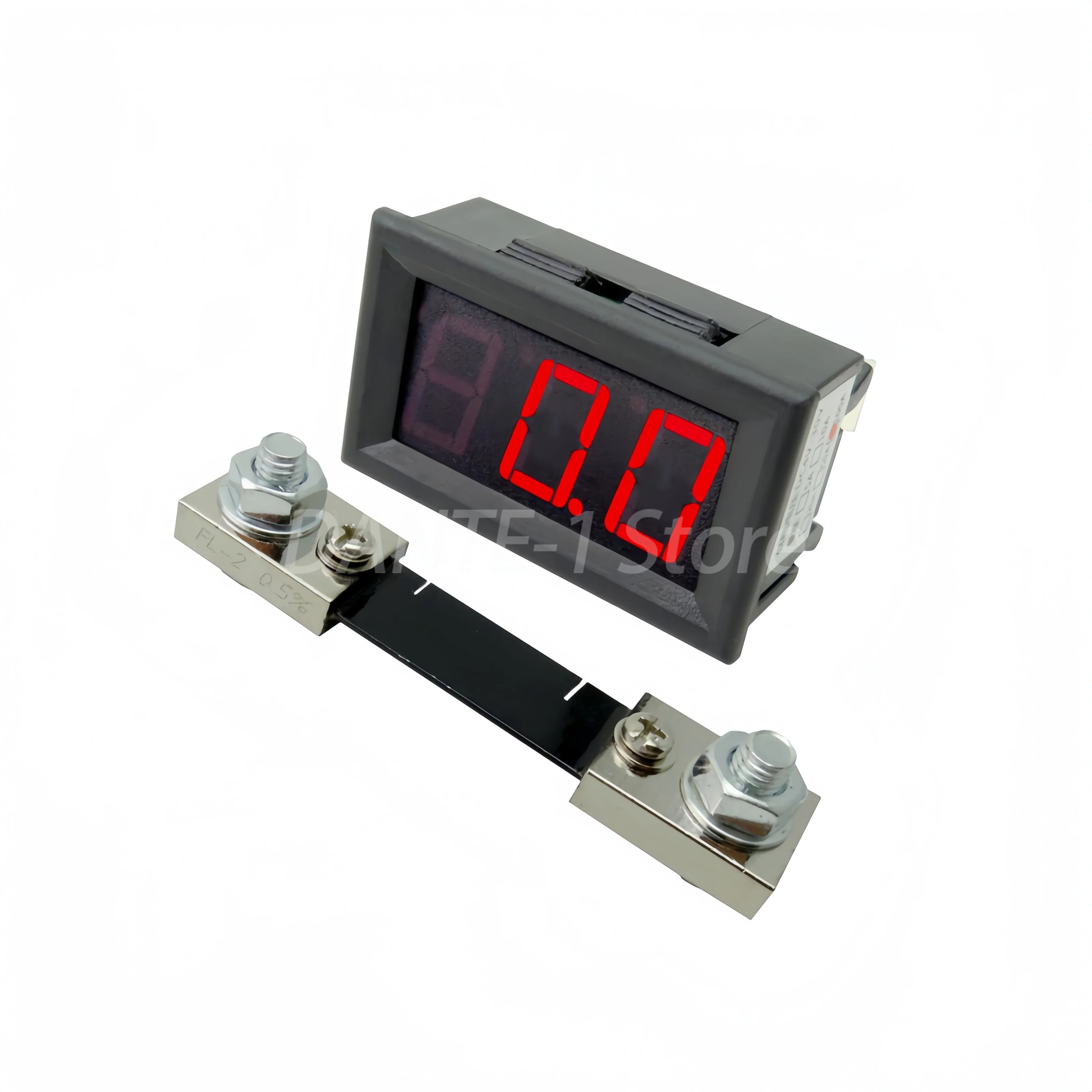 0-100A+shunt high current LED digital display DC high precision ammeter head power supply 4-30V