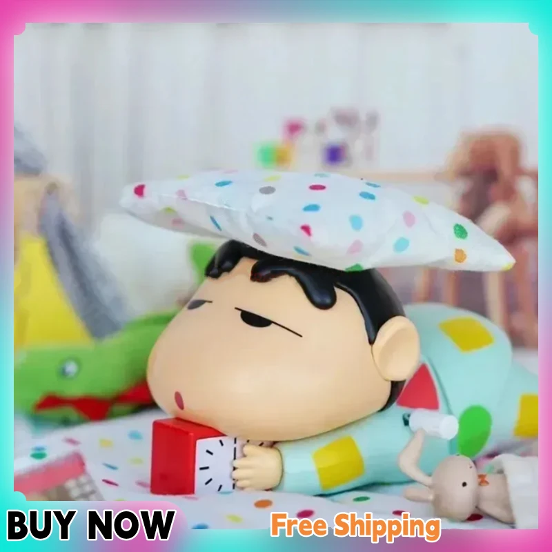 

Crayon Shinchan Dynamic New Life Series Collection Clockwork Model Toy Desktop Decoration Christmas Gift