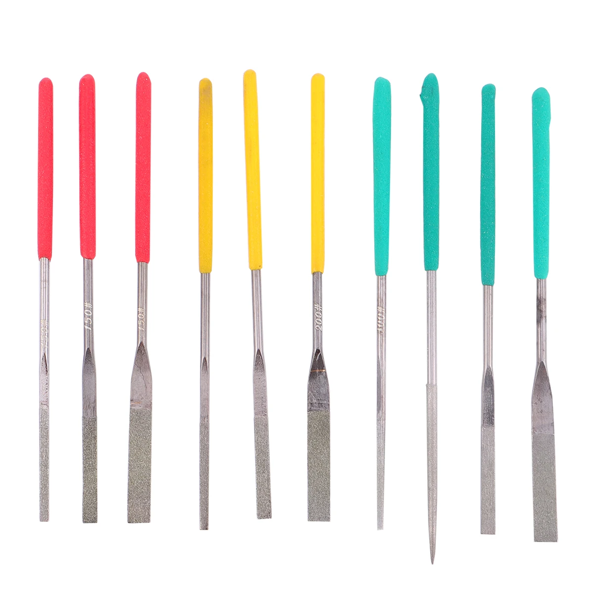 

1 set Diamond Set Durable Carbide Needle Files Wood Rasp Tools Multipurpose Grinding Files For Metal Workshops