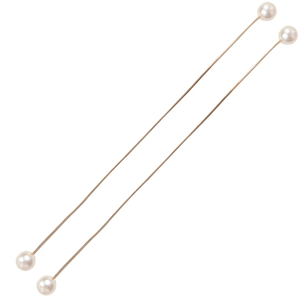 

2pcs Curtain Tiebacks Alloy Pearl Design No Drill Decorative Window Curtain Holdbacks For Bedroom Living Room Decor