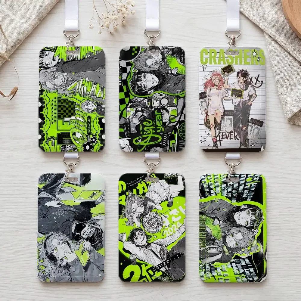 Popular GL Manga The G-Guy S-She W-Was I-Interested I-In W-Wasn Anime Fashion ID Card Holder Business Work Card Sleeve Protector