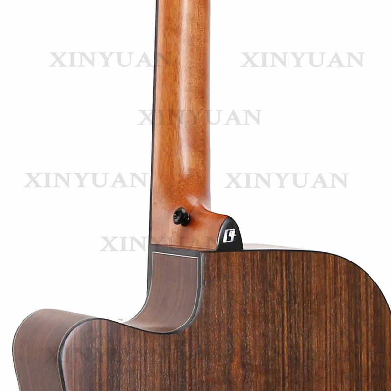 Acoustic Guitar, Custom 41 Inch Travel Size 6-String Instrument Constructed with Solid Sitka Spruce Wood, Supplied from China