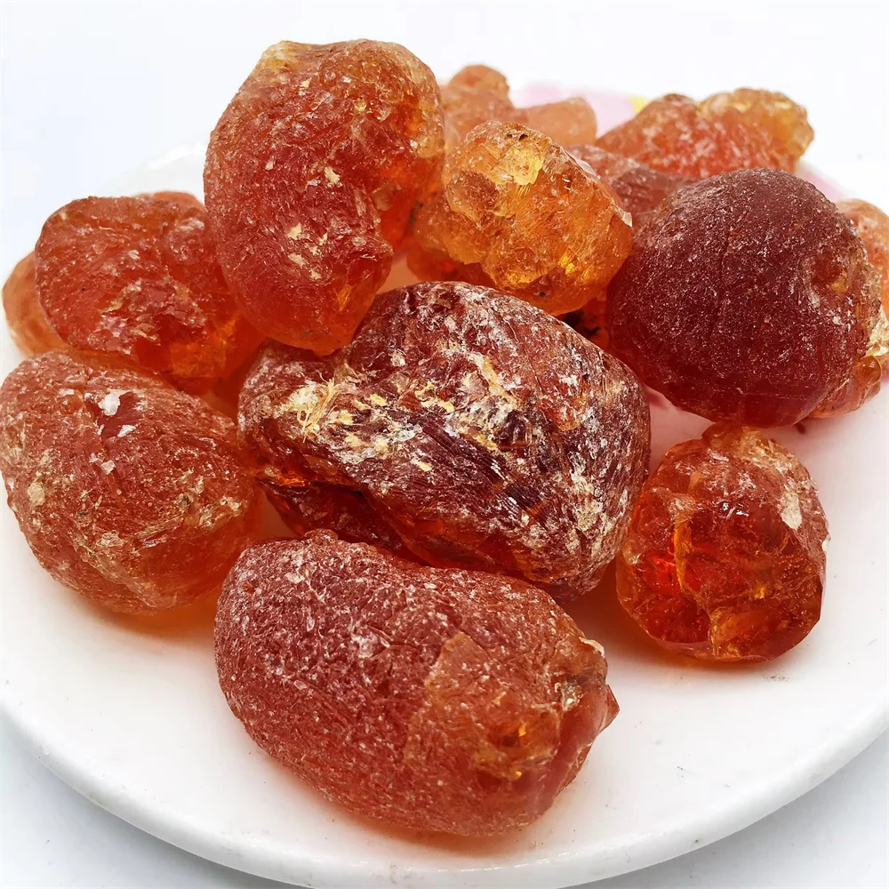Natural High Quality Ambers Healing Crystal Rough Stone Fire-free Aroma Diffuser Raw Amber Stones 5-100g