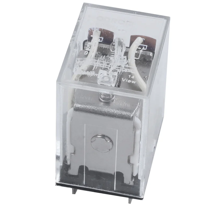 ABMF-4X Катушка 12 В постоянного тока 10 А 240 В переменного тока 28 В постоянного тока DPDT Электромагнитное реле JQX-13F2Z