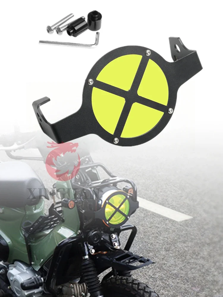 

CC110 Motorcycle Headlight Decorative Protective Cover For HONDA Cross Cub 110 Retro Modification Accessories