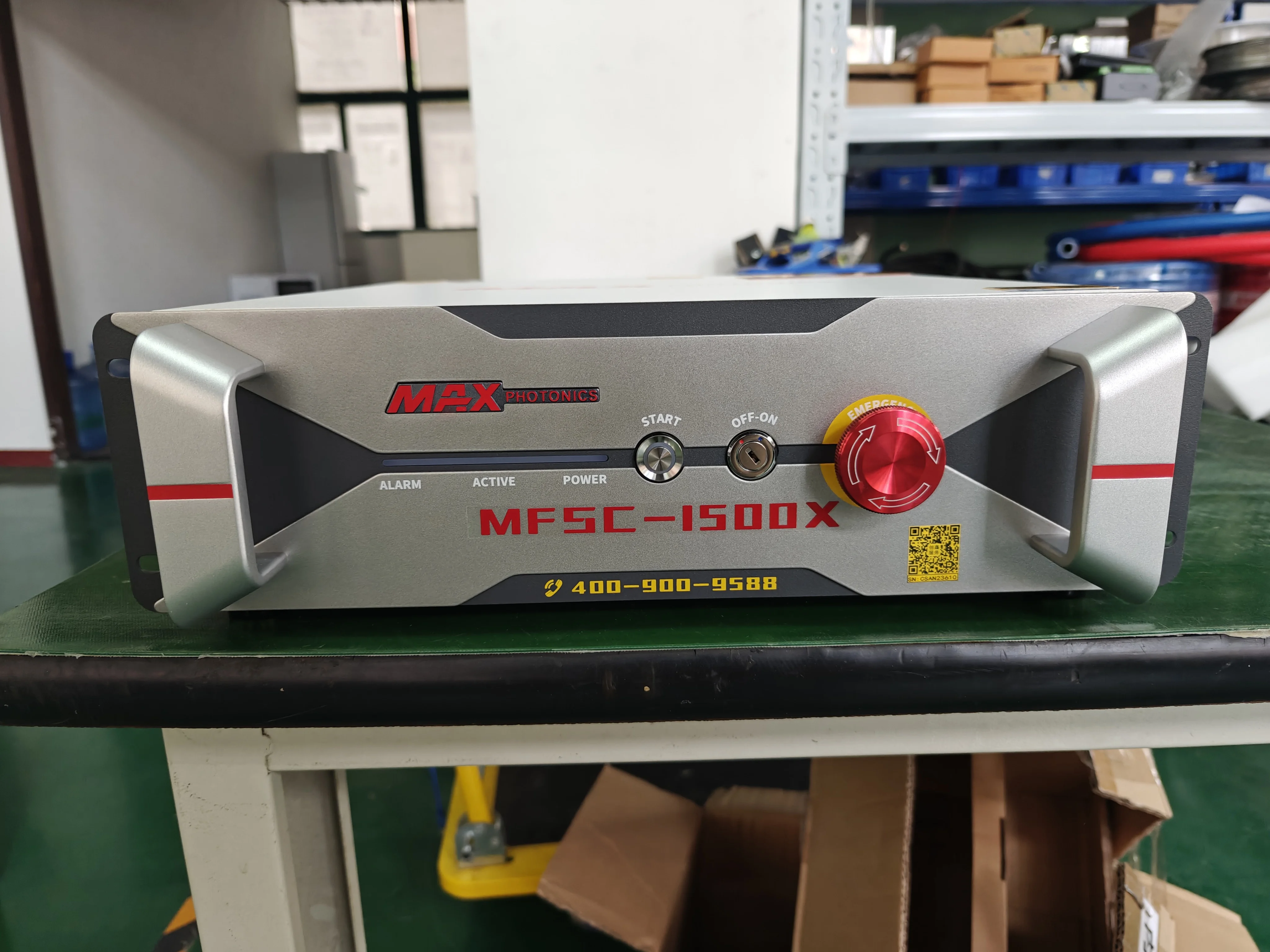 

Высокое качество 1500 Вт MAX MFSC-1500X одиночный модуль оригинальный лазерный источник для станка для лазерной резки волокна