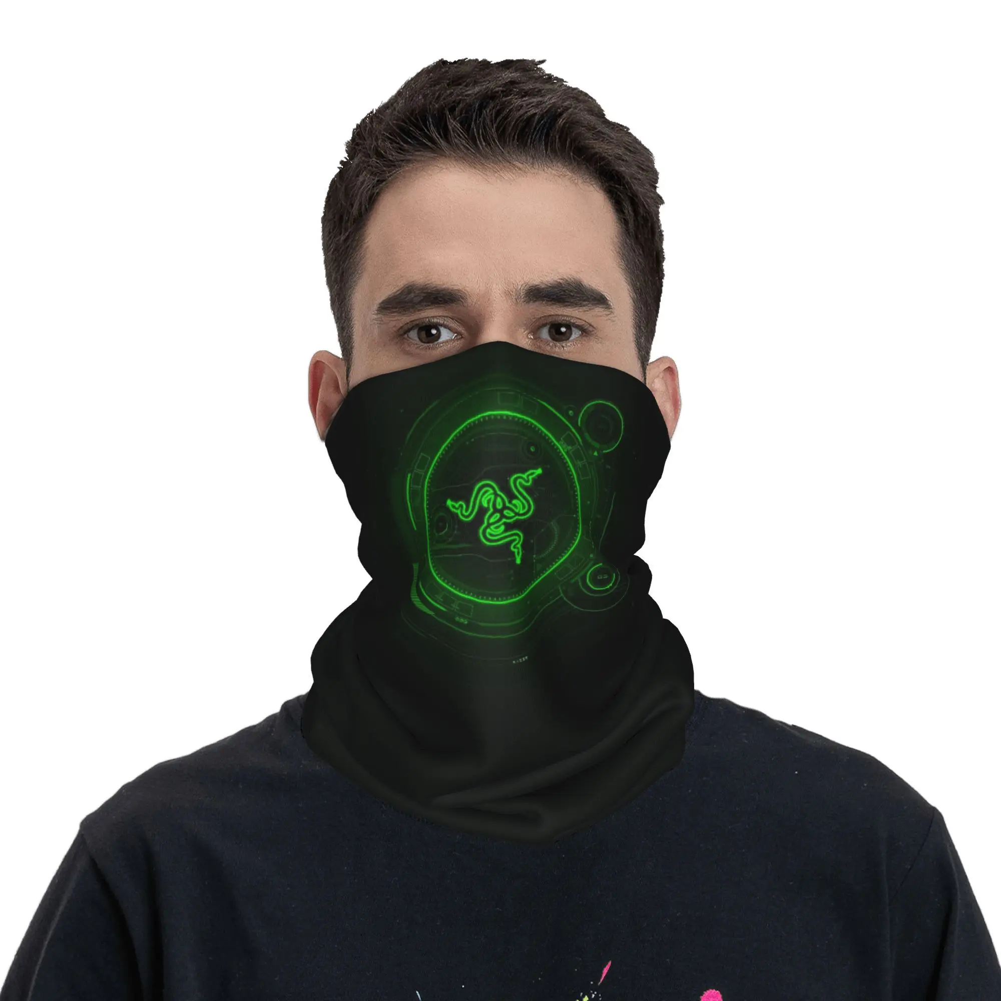 

Подставки Razer, бандана, гетры с принтом, волшебный шарф, многофункциональная Балаклава, спорт на открытом воздухе для мужчин, женщин, взрослых, ветрозащитная