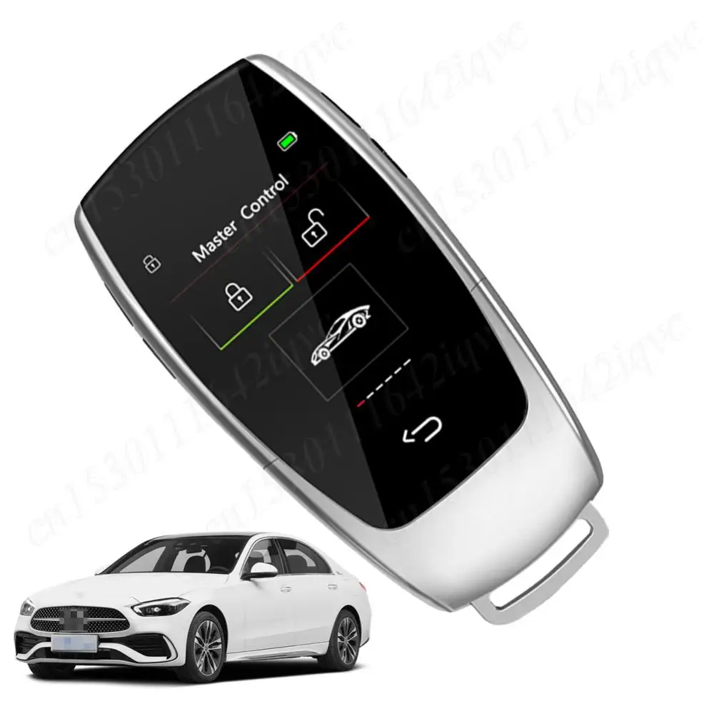 

CF799 Modified Universal Smart Key LCD Screen with On-BD Keyless Entry Auto Lock Unlock for All Start Stop Engine Button Models