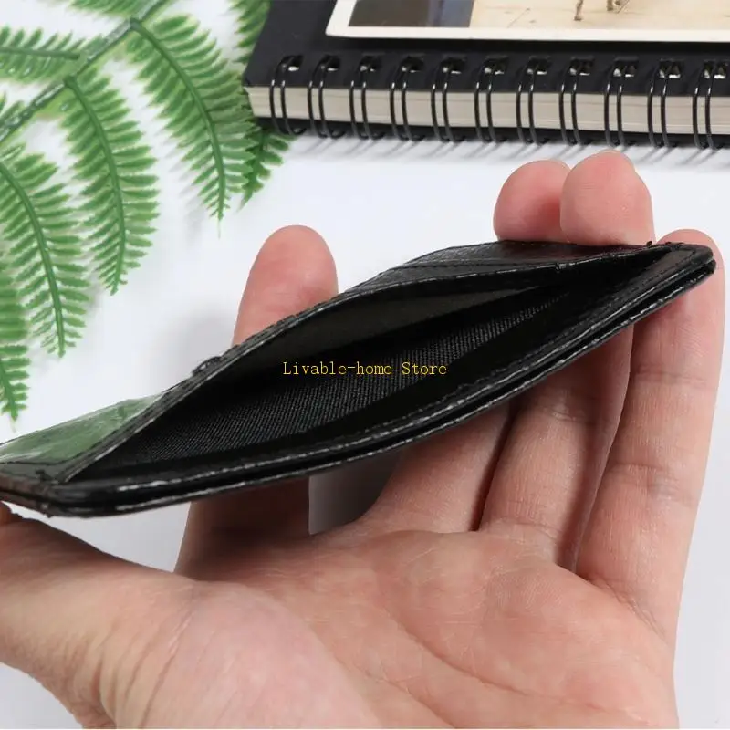 

Credit Card Holder RFID Blocking Wallet PU Leather for Case for Women Men Gift B46D