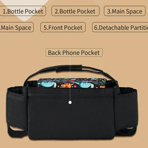 Isolated Baby Bag Bag isolation bags Mummy storage Baby Carting Baby Accessories Baby Care with Milk Bottle 10 Main Sales Baby Maternity Kit - №2