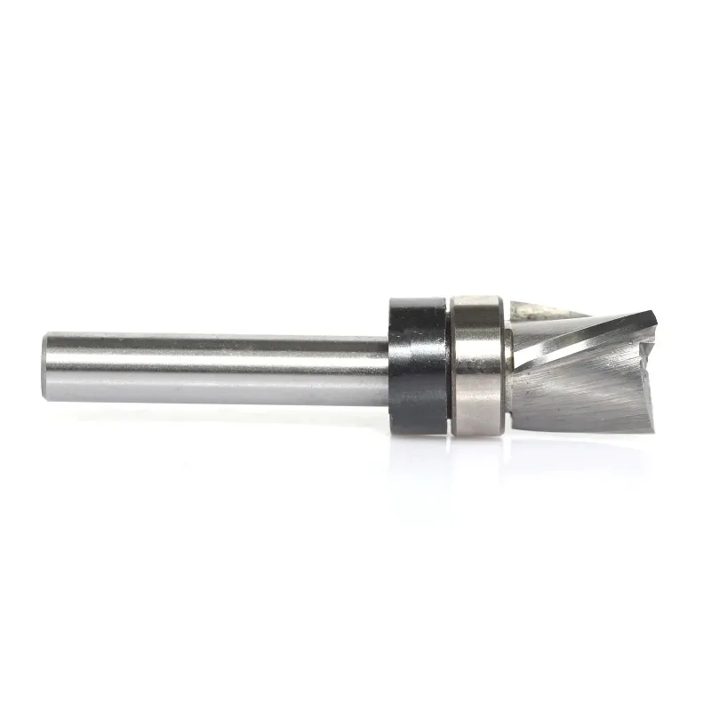Bearing Router Bit Spiral End Mill Woodworking Tool Carbide Tipped Flush Trim Plunge Emplate Upper Bearing Ultra-Perfomance