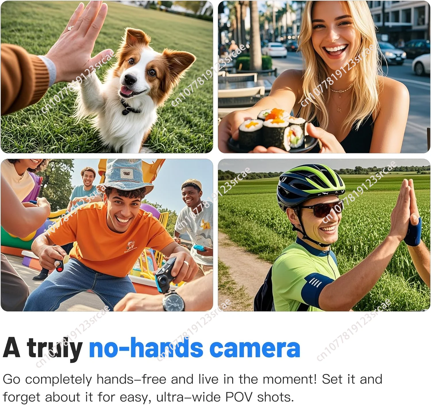 

2025 New Exquisite WIFI 1080P/4k Magnetically Mounted H.265 Action Camera with Removable Cover 30m Waterproof Thumb Camera