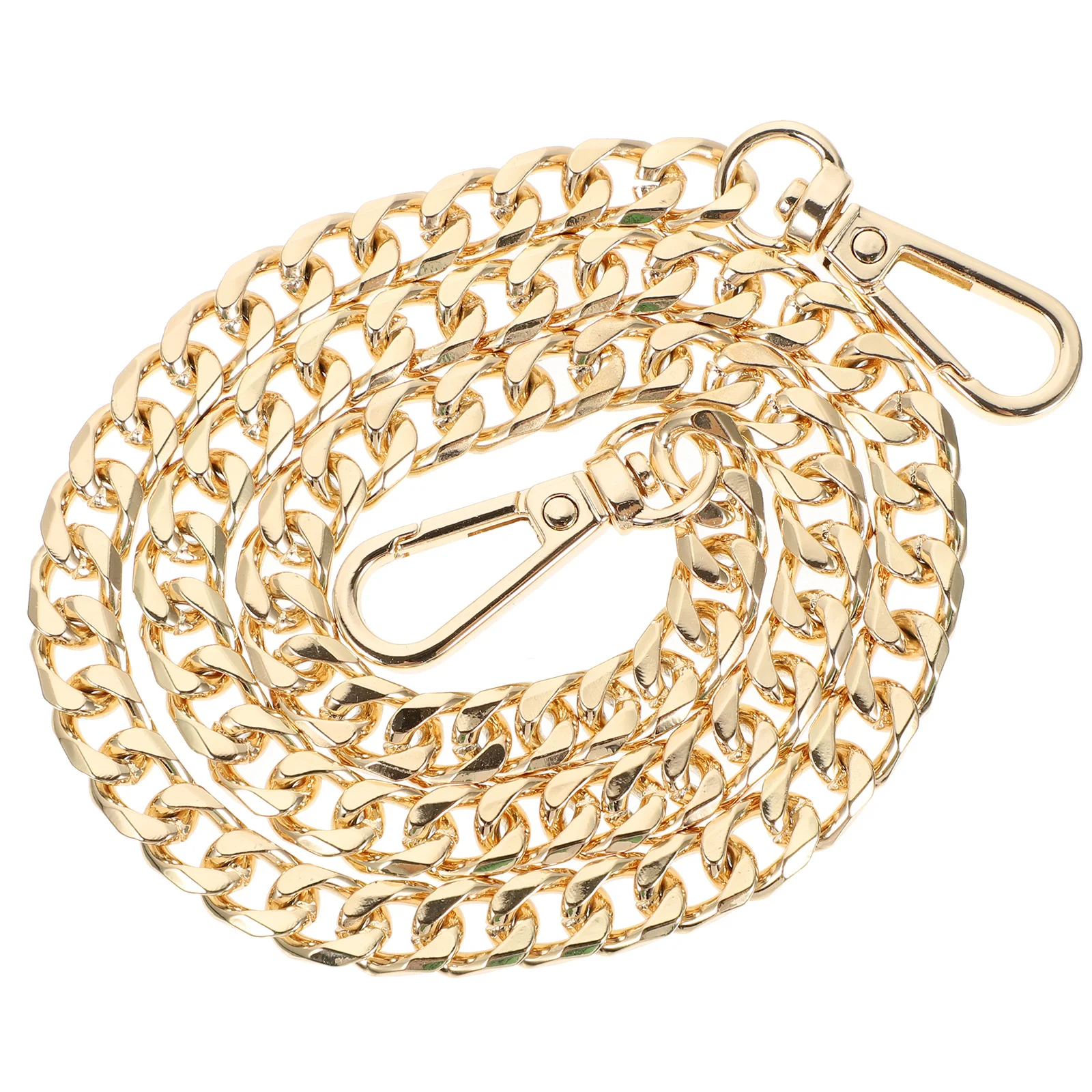 Metalen platte ketting Handtas Crossbody Vervangingsriem Delicate lichtgewicht gouden decoratie voor dagelijks gebruik Tasketting