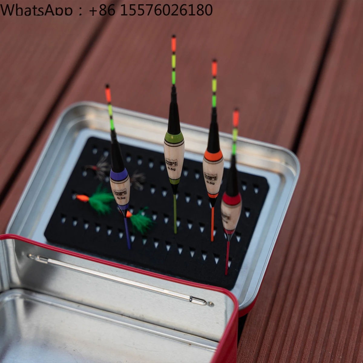 Small Object Fishing Electronic Float, Ultra-sensitive Bite Hook Color-changing Stream Handmade Bar Fir Fish Float