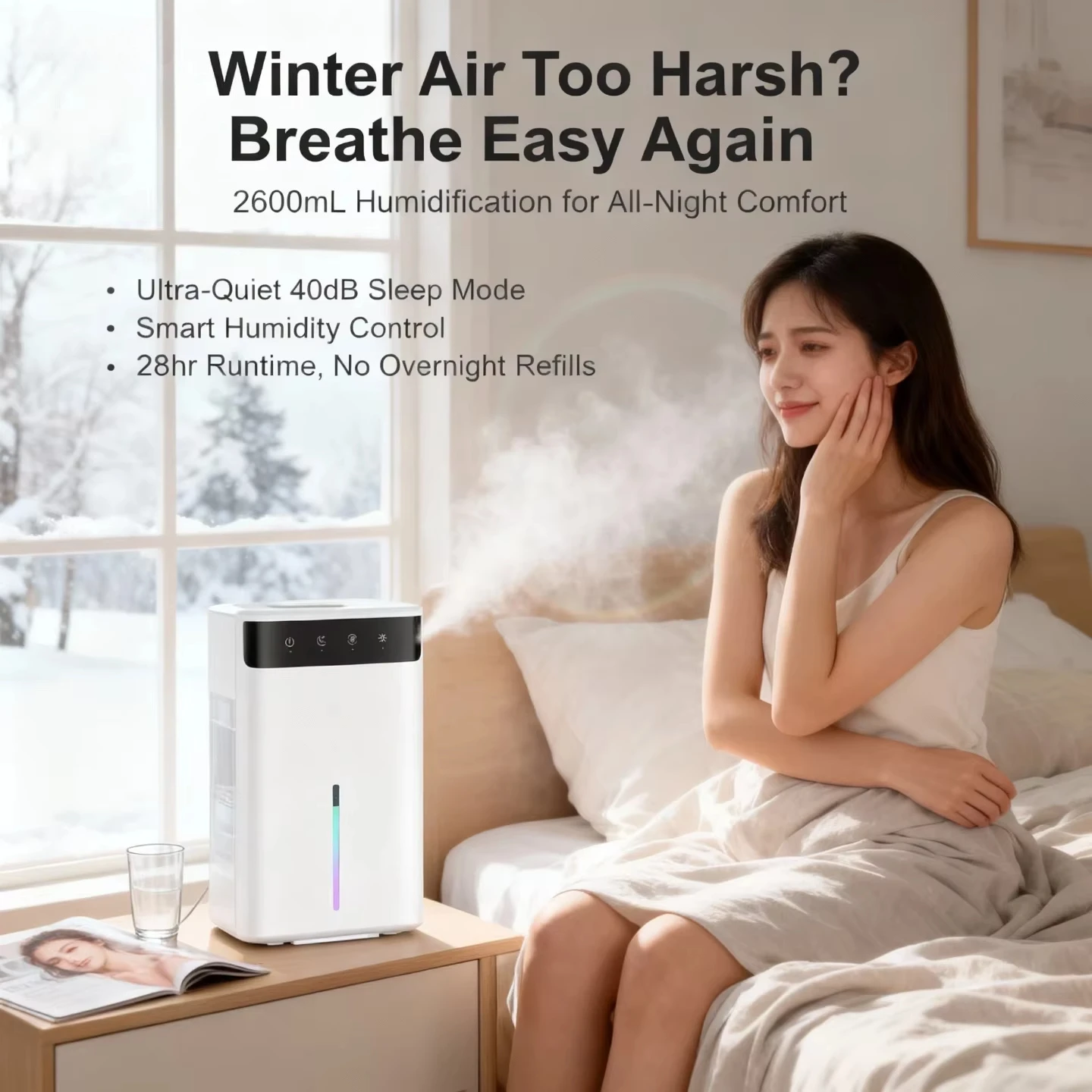 Portable Mini Electric Air Conditioner and Dehumidifier for Home Basement Bedroom RV