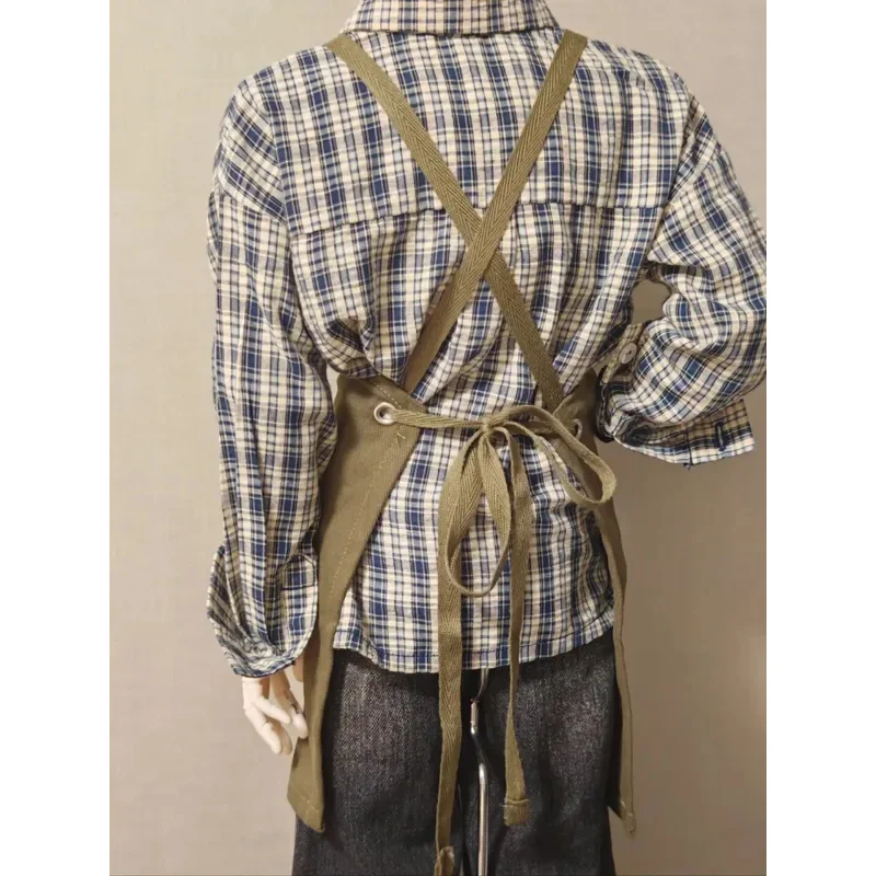 1/4 1/3 인형 옷 45cm, 75cm BJD 인형 소녀 장난감 커피 앞치마 드레스업 놀이집 패션 인형 액세서리, 인형 미포함