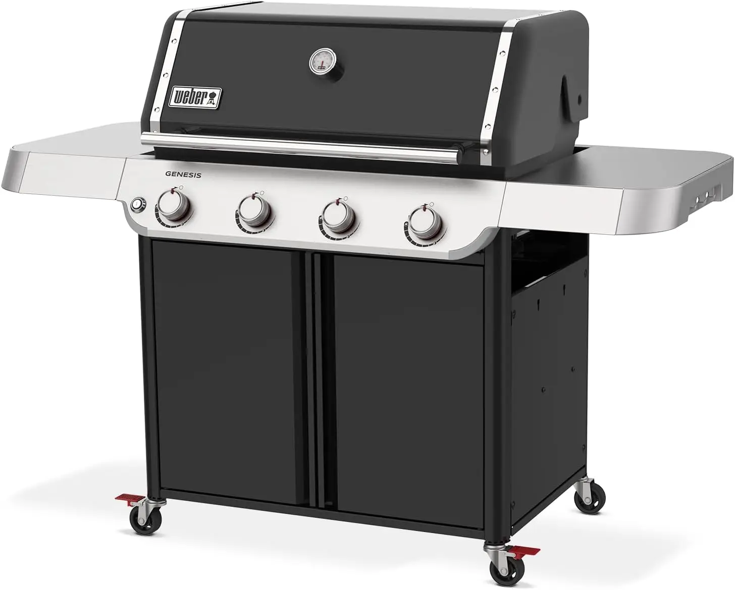 E-415 Liquid Propane Gas Grill, Black