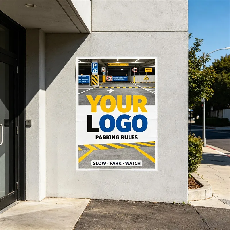 Any Size 100 cm Custom Stickers Suitable For Assisted Living Facility Barber Shop Coffee Shop Commercial Advertising Promotion