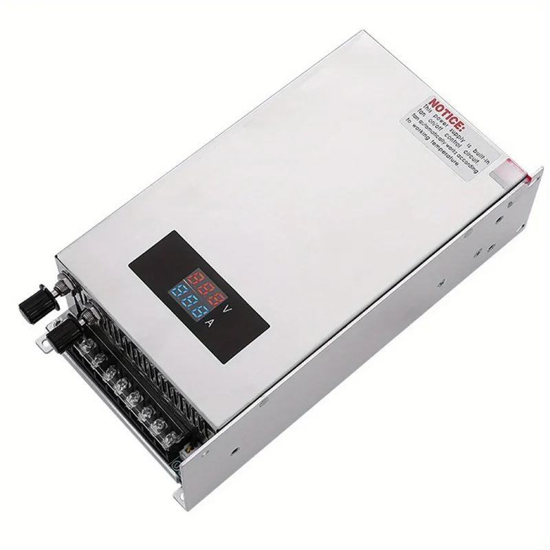 

Heavy-duty adjustable power converter, 0-48V voltage and 0-20A current, 1000W communication/converter with precision contr
