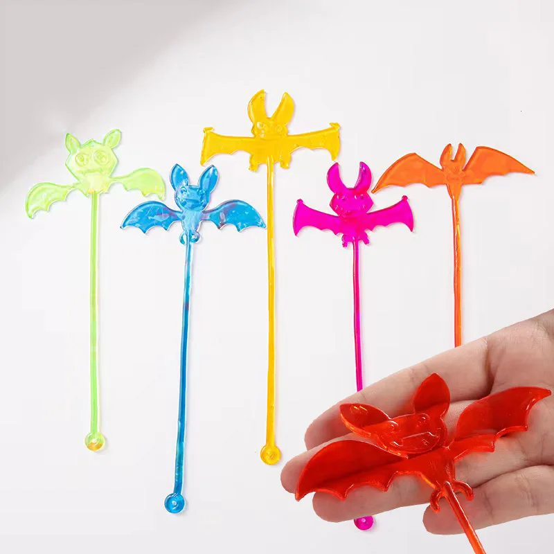5-20Pcs Adult Funny Sticky Hands toy Bat Elastic Sticky Squishy Slap Palm Festival Stress Relief Toy Novelty Gift Party