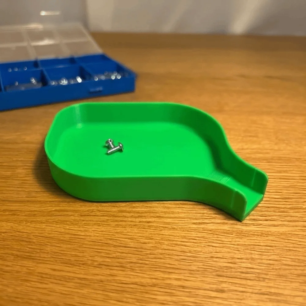 Quick Sorting Funnel Tray Anti-Spill Durable Small Parts Organizer Portable Beads Organizing Hardware Tray Items Storage