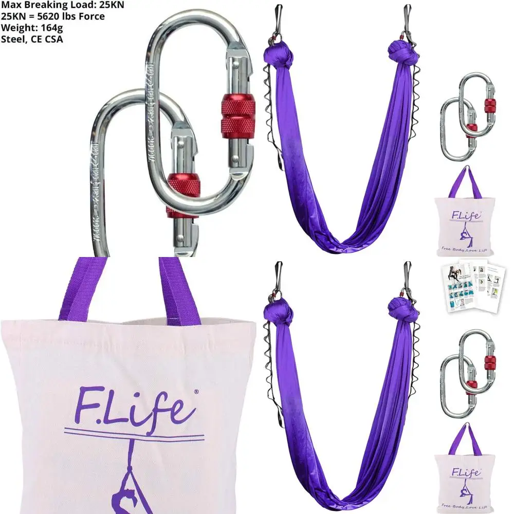 

Yoga Inversion and Strength Training Hammock Swing Kit for Beginners