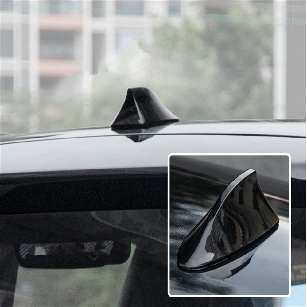 Car roof shark fin decorative antenna for Subaru Forester Outback Legacy Impreza XV BRZ Tribeca Trezia