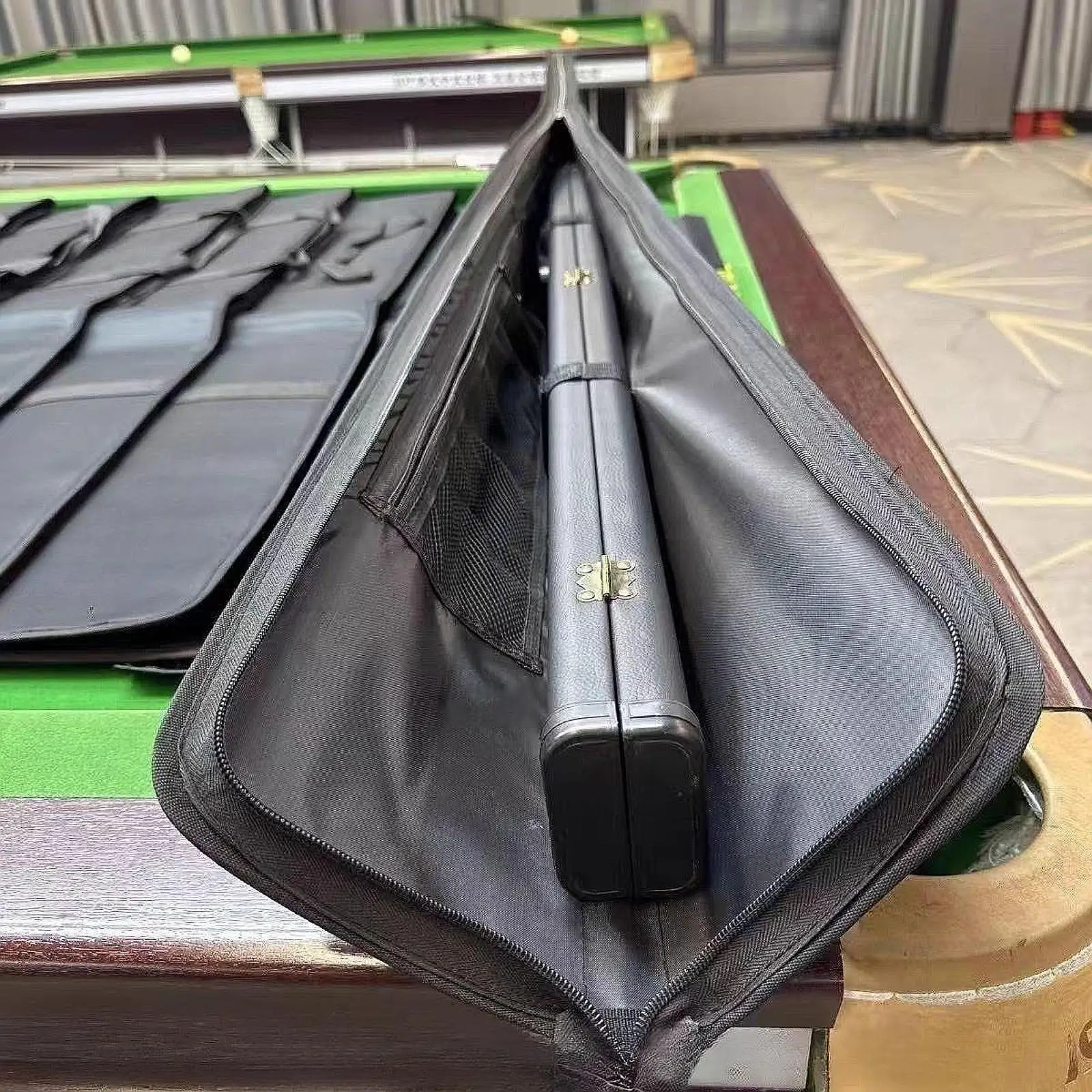 

Billiards Pool Cue Case Men Women Dustproof Accessories Snooker Billiard Cue Case Beginner Lightweight Pool Cue Storage Pouch