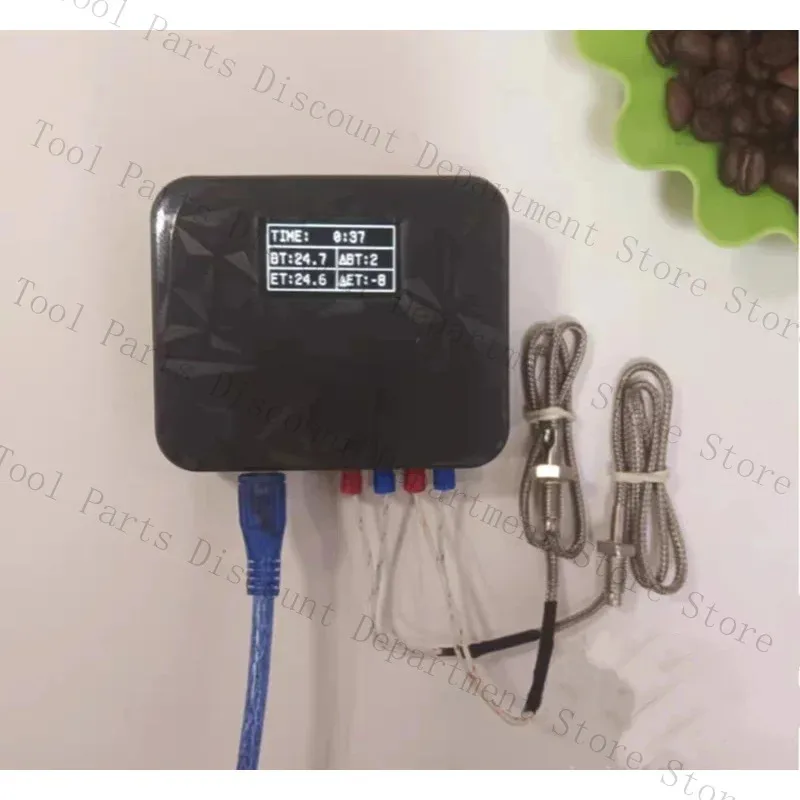 Baking , Coffee Beans, Artisan Intelligent Dual Channel Thermometer Displays Real-Btet Curve Ror