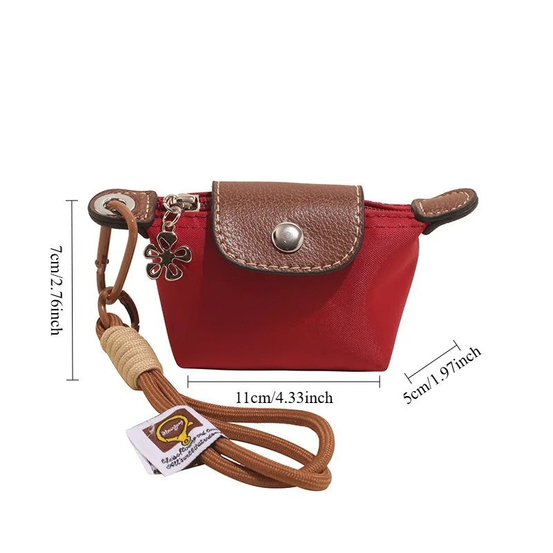 Lightweight Mini Makeup Bag Oxford Cloth Dumpling Headphone Bag for Storage Bags Hanging Holds Small Items Bolsas Femininas 2025 image 5