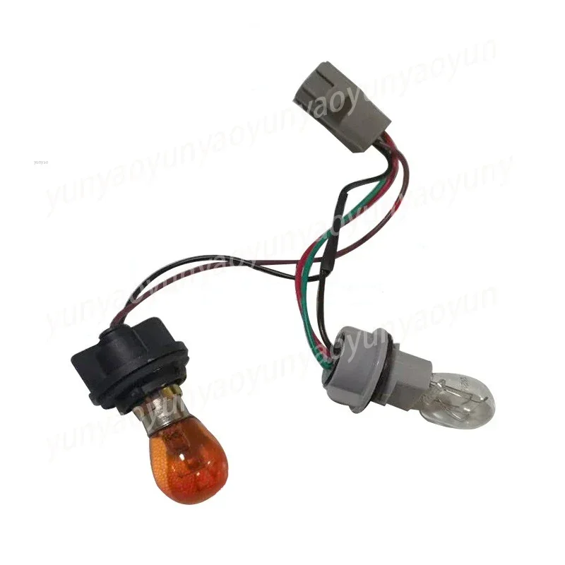 For V73 V77 Rear Bar Light Bulb Wiring Harness Socket Rear Bumper Light Bulb Plugs