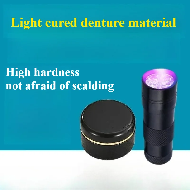 

1 Set Dental Resin Material Temporary Hands-on Teeth Filling Curing Lamp Dental Filling Tools Laboratory Mechanical Equipment