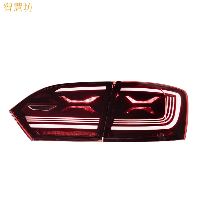 Suitable for Volkswagen Sagitar LED Tail Light Assembly 12-14 Models Modified Upgrade 24 Models Flowing Turn Signal