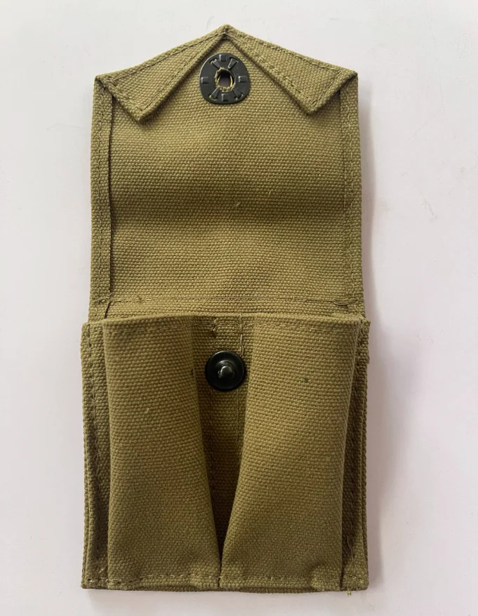 WWII US  M1911 PISTOL DOUBLE MAGAZINE POUCH OUTDOOR TOOL BAG