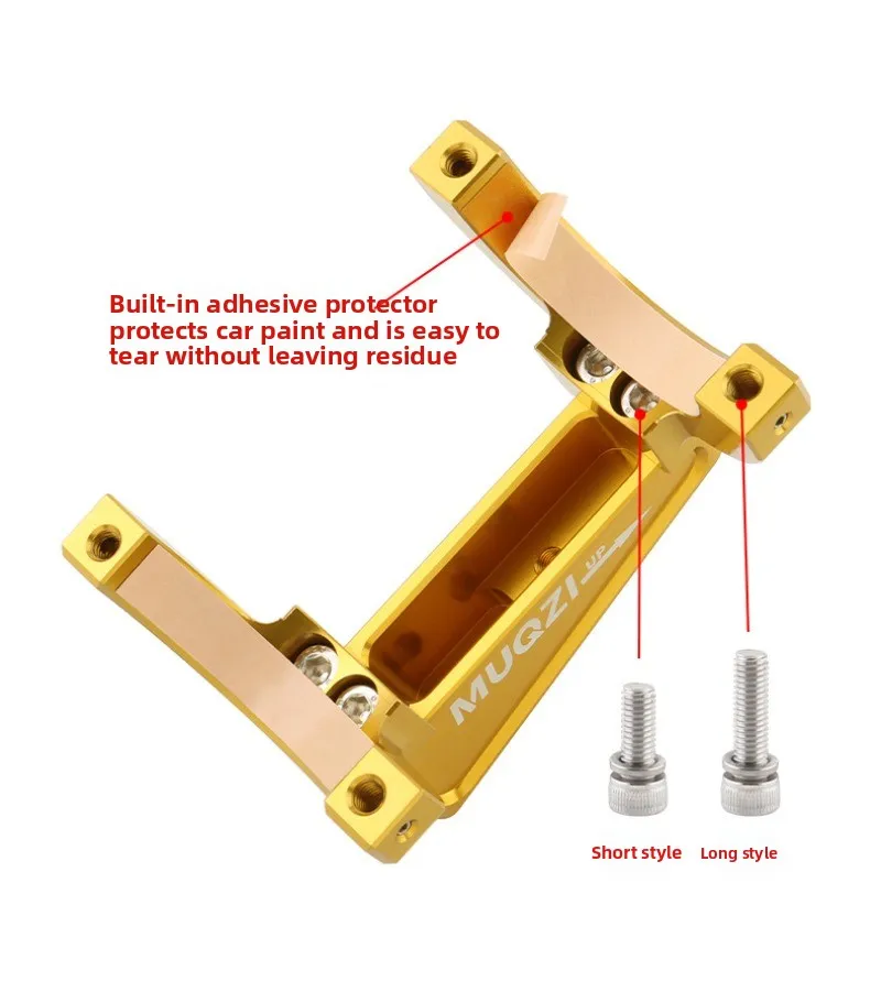 ل Birdy Dahon 412 SP8 للطي دراجة الجبهة حقيبة الناقل محول تركيب قابل للتعديل المشبك حلقة الدراجة الجبهة حقيبة حامل محول